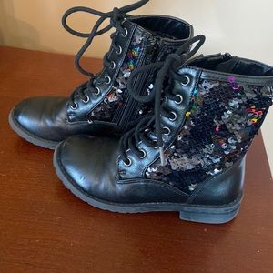 Children’s’ Place girls boots. size 12 RESERVED